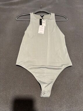 NWT Express Body Contour Light Sage Bodysuit